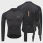 Heren Fietsset Lange Mouw Jersey met Bib Pants - Ademend en Comfortabel