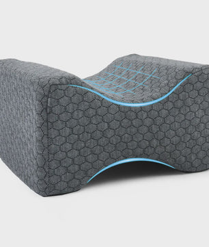 Ergonomisch Kniekussen van Traagschuim voor Zijslapers | Wasbare Hoes & Slaapriem