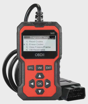 V410 OBD2 Scanner Auto Diagnose Tool - Motor, ABS, Olie Reset & Meer