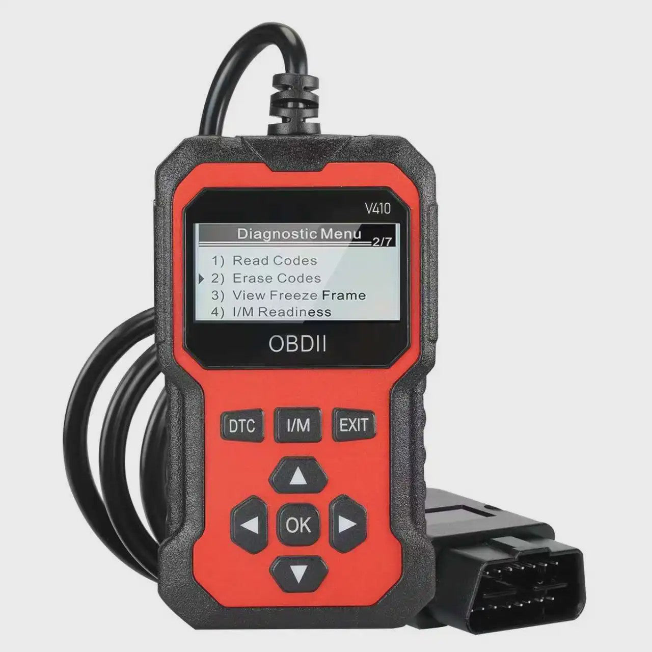 V410 OBD2 Scanner Auto Diagnose Tool - Motor, ABS, Olie Reset & Meer