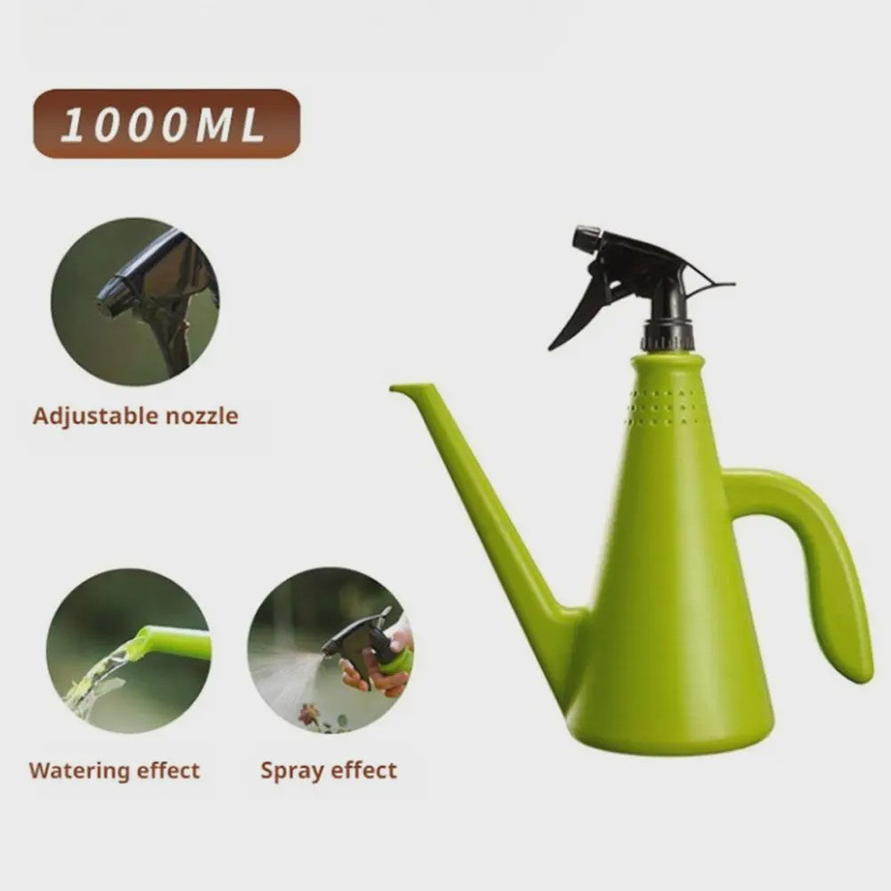 Dubbele Functie Gieter met Sprayfunctie - Ergonomisch Ontwerp