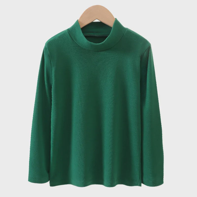 Warme Kinder Thermo T-shirt met Col - Zacht Fleece, Lange Mouwen voor Jongens en Meisjes
