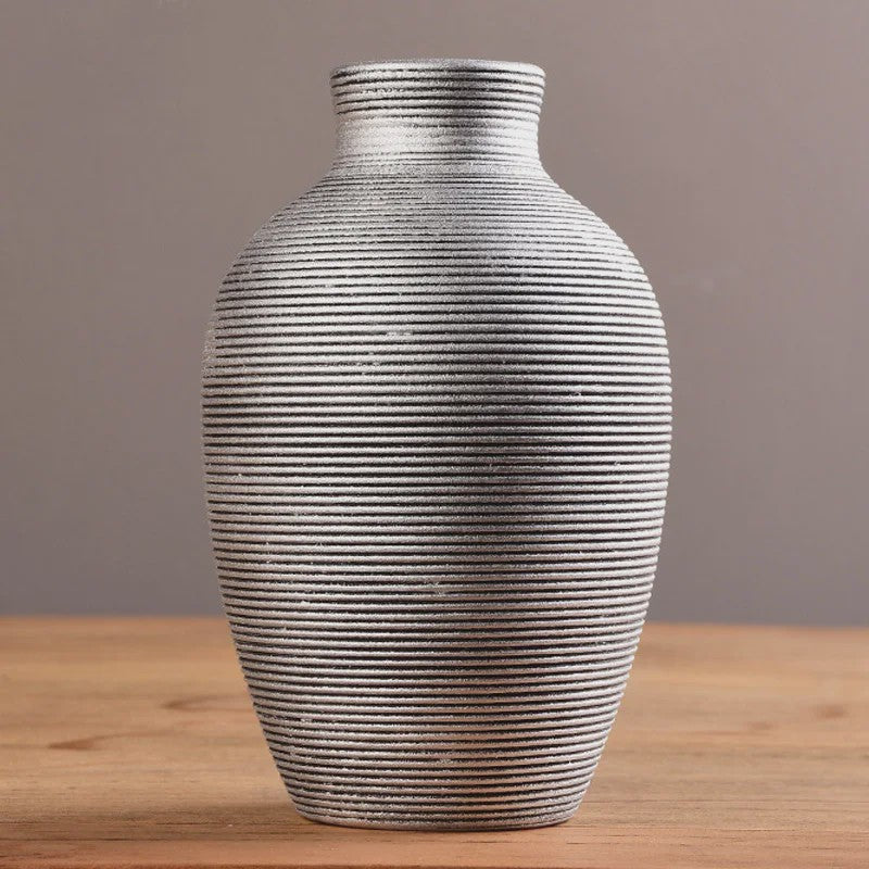 Moderne Keramische Vaas - Scandinavisch Design voor Woonkamer Decoratie