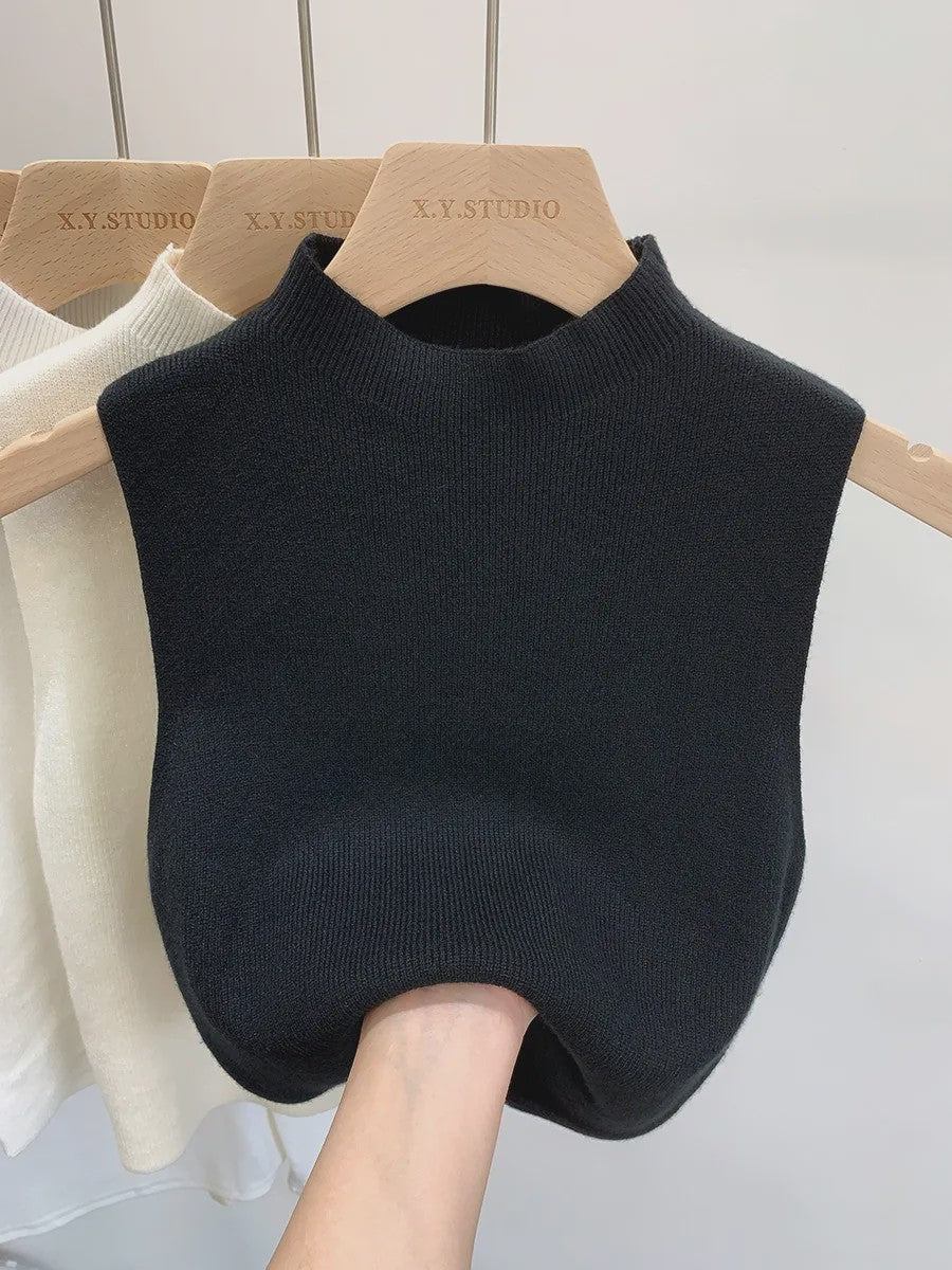 Gebreide Tanktop Dames - Mouwloos Vest Trui voor Lente & Zomer