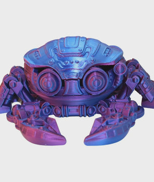 3D Geprinte Mechanische Krab - Beweegbaar Model Speelgoed