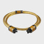 Hi-end 7N OCC Zilver Verguld Audiophile Netkabel met Carbon Fiber Rhodium Plug voor Hifi CD Versterker