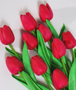 Real Touch Kunstbloemen Tulpen - Luxe Boeketten voor Huis & Bruiloft Decoratie