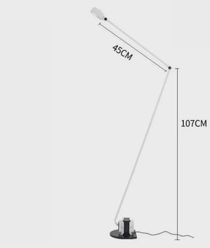 Moderne Metalen Vloerlamp met LED - Stijlvolle Verlichting voor Woonkamer, Hotel & Meer