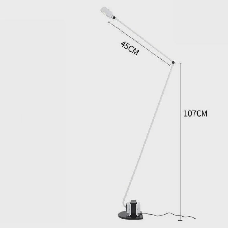 Moderne Metalen Vloerlamp met LED - Stijlvolle Verlichting voor Woonkamer, Hotel & Meer