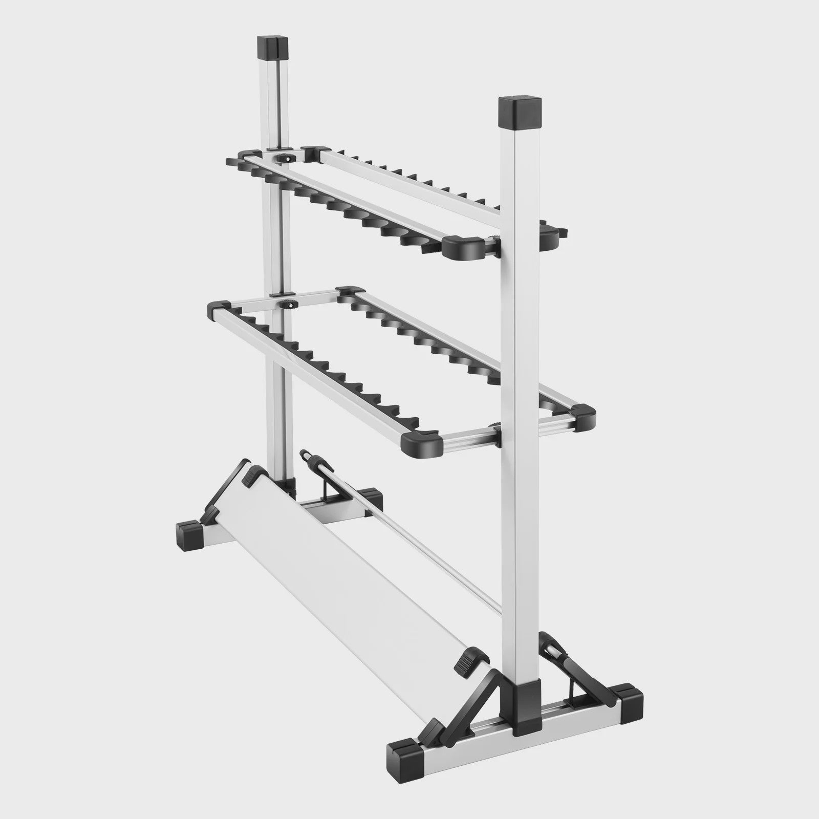 Aluminium Hengelrek - 24 Slots Hengelhouder & Display Stand