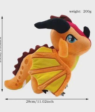 Zachte Draak Pluche Speelgoed - Wings of Fire Knuffel voor Kinderen & Decoratie