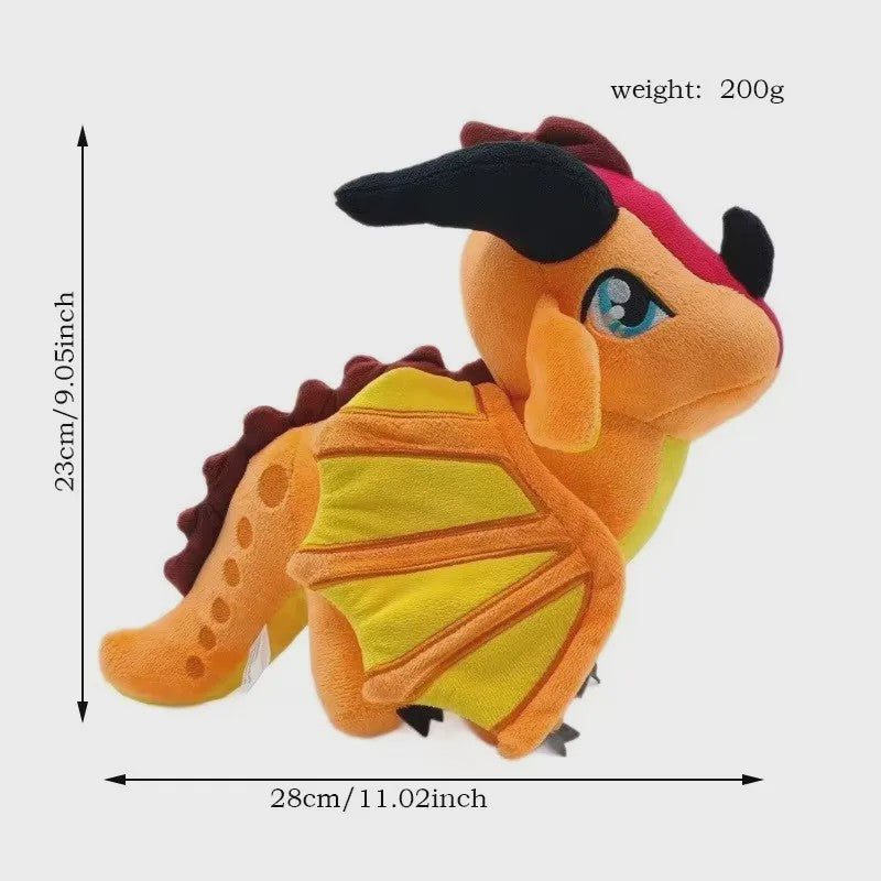 Zachte Draak Pluche Speelgoed - Wings of Fire Knuffel voor Kinderen & Decoratie