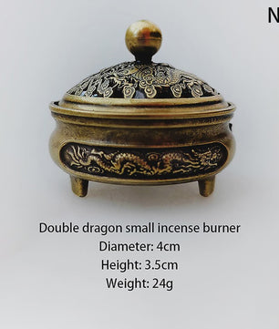 Bronzen Olifant Lotus Wierookbrander - Sfeervolle Decoratie voor Meditatie & Huis