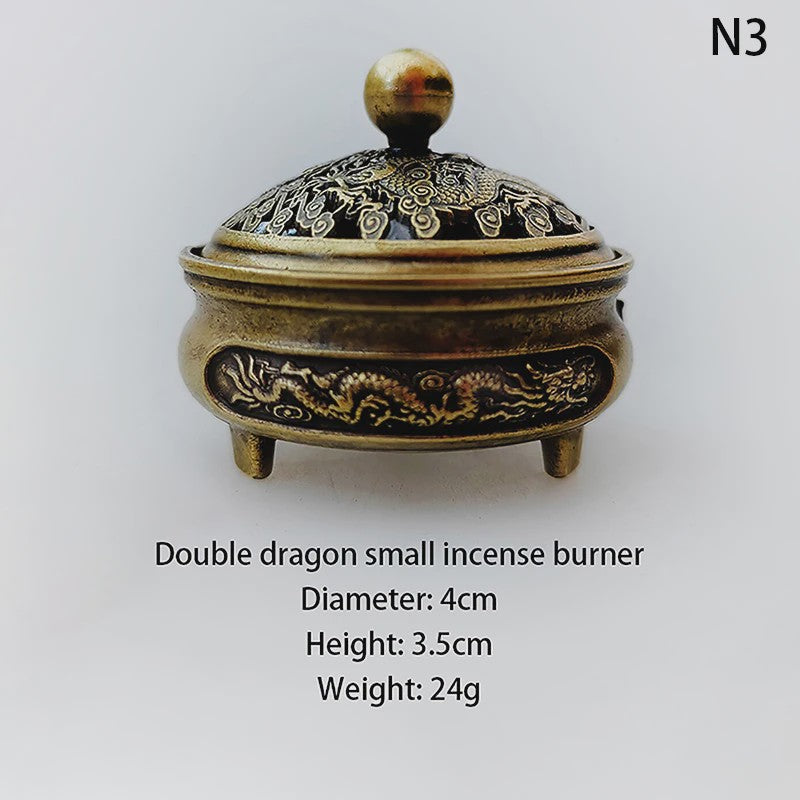 Bronzen Olifant Lotus Wierookbrander - Sfeervolle Decoratie voor Meditatie & Huis