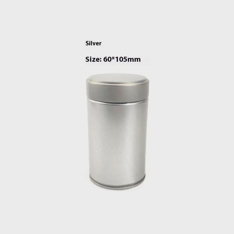 Mini Matcha Poeder Blikje - Dik Tinplate - Afsluitbare Opslagpot voor Thee & Kruiden