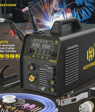 HZXVOGEN HVM270 6-in-1 Multi-Proces Lasmachine (MIG/TIG/MMA/CUT/SPOT) 220V Inverter