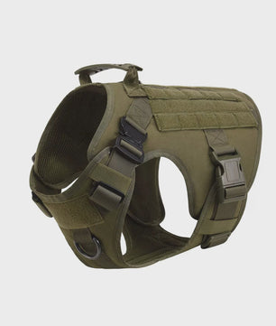 Tactisch Hondentuig voor Training & Werk - Militair Stijl Vest voor Grote Honden