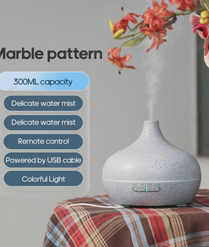 Houten Aroma Diffuser USB Luchtbevochtiger - Vernevelaar & Luchtzuiveraar