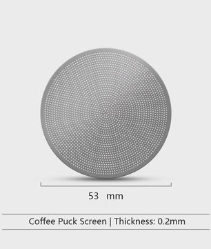 Espresso Puck Screen 0.2mm - Roestvrij Staal Filter voor Portafilter (51/53.5/58.5mm)