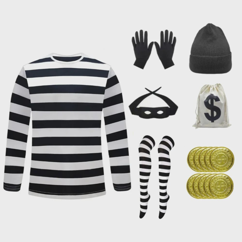 7-delige Bankrover Kostuum Set - Dames & Heren - Bankrover Cosplay Accessoires