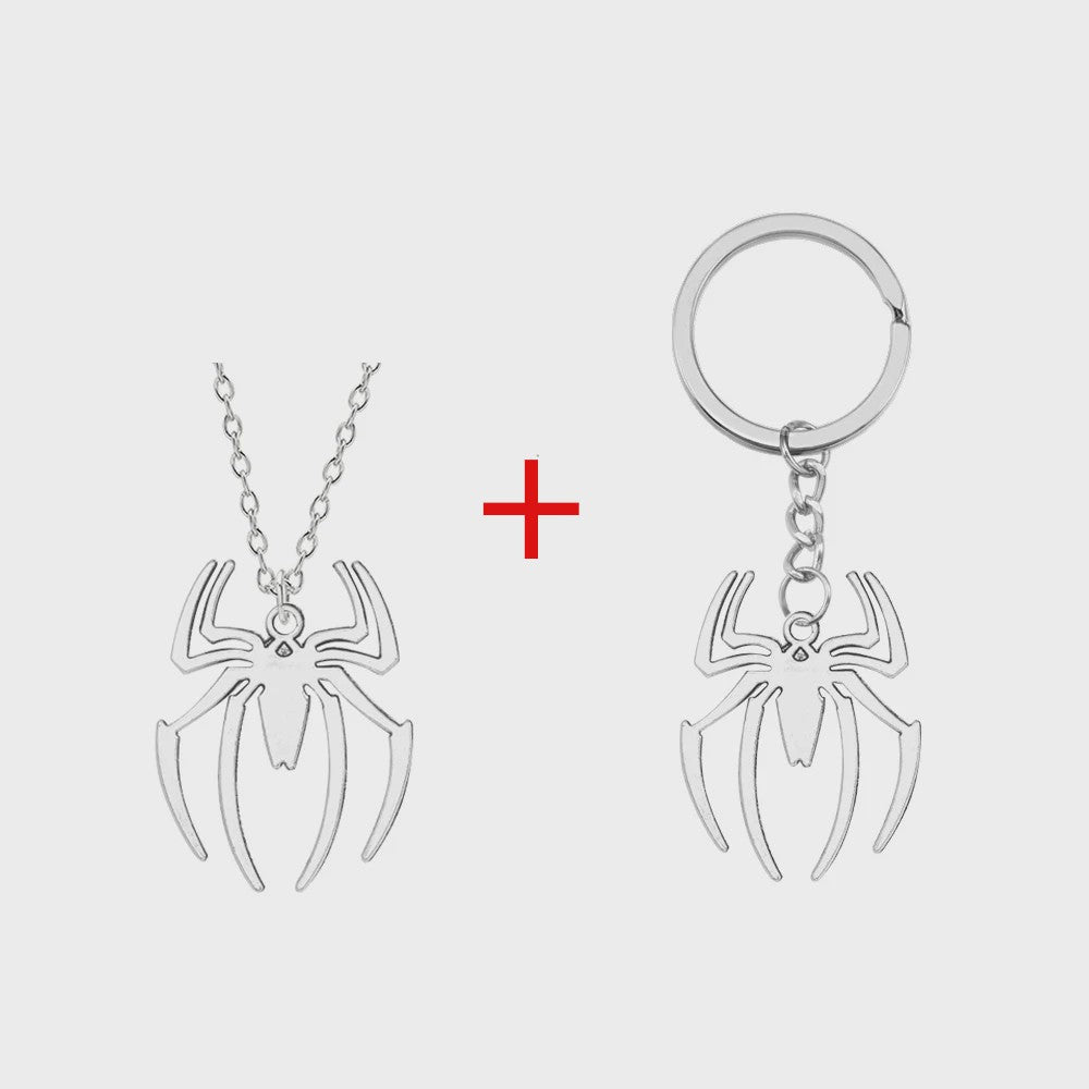 Spider Sleutelhanger - Uniek Spider Pendent voor Heren en Dames