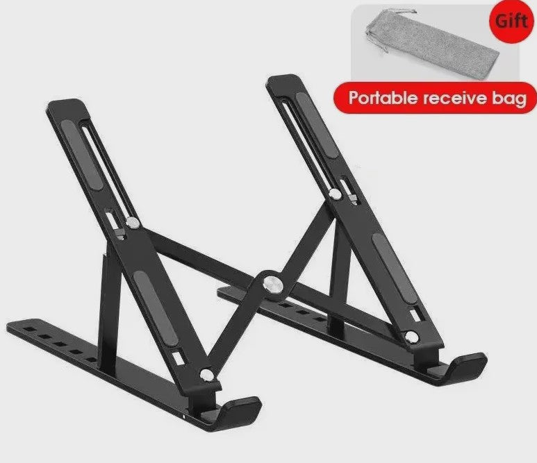 Opvouwbare Laptopstandaard - Verstelbaar & Draagbaar Aluminium Notebook Bureau