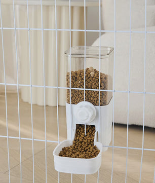 Automatische Dierenvoeder en Waterdispenser voor Kooi - Ideaal voor Hond, Kat, Konijn