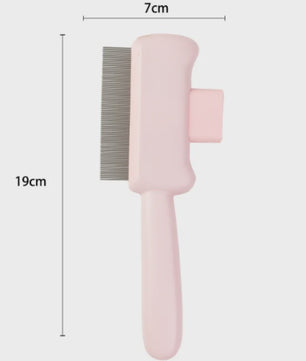 Zelfreinigende Hondentondeuse met één knop - Efficiënte Huisdier Haarverwijderaar & Borstel