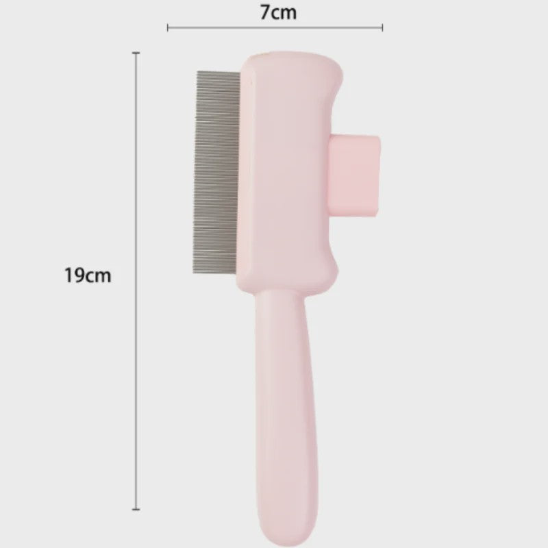 Zelfreinigende Hondentondeuse met één knop - Efficiënte Huisdier Haarverwijderaar & Borstel