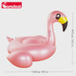 Opblaasbare Flamingo Zwemband - XL Roze Goud - Strand & Zwembad Plezier