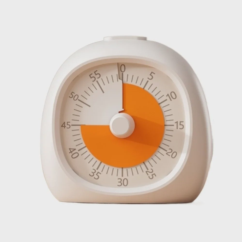Visuele Timer 60 Minuten - Stille Keukentimer & Studiehulp voor Kinderen