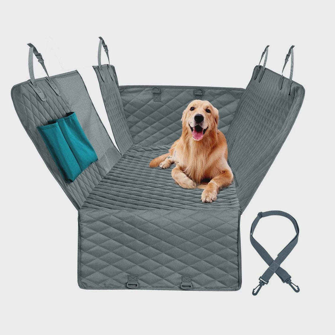 Waterdichte Hond Auto Stoelhoes & Hamac Beschermer met Veiligheidsgordel