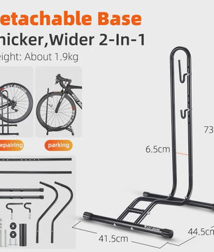 WEST BIKING 3-in-1 Fietsenrek: Parkeren, Repareren & Display