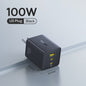 Baseus 100W GaN Snellader: Laad Laptop, Tablet & Telefoon Snel Op