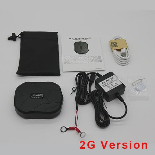 TKSTAR TK905 GPS Tracker Auto - 5000mAh Batterij, 4G/2G, Magnetisch, Real-time Locatie