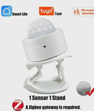 ZigBee 3.0 PIR Bewegingsmelder - Draadloze Slimme Thuisbeveiliging