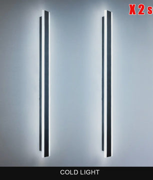 Moderne LED Wandlamp Buiten - Waterdicht IP65, Dimbaar met Afstandsbediening - Villa & Tuin Verlichting