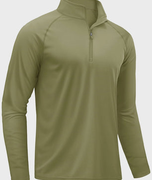 TACVASEN Heren UV Bescherming T-shirt Lange Mouw - UPF50+ Sneldrogend