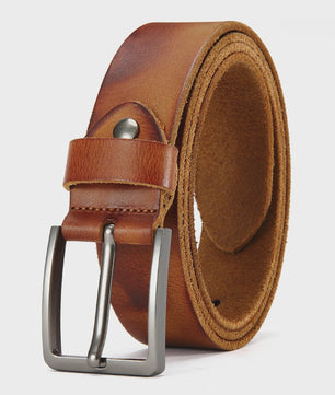 Luxe Heren Riem van Echt Leer - Stijlvolle Casual & Zakelijke Accessoire