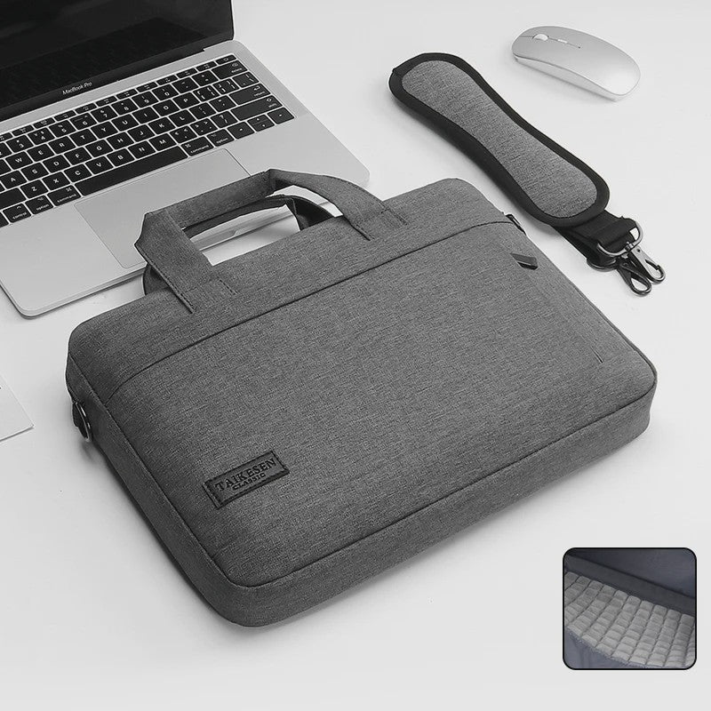 Waterdichte Laptoptas 13-17.3 Inch met Schouderband & Handvat - Bescherming & Opbergruimte