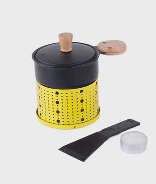 Compacte Kaasfondue & Raclette Set - Smeltkaas, Chocolade & Meer