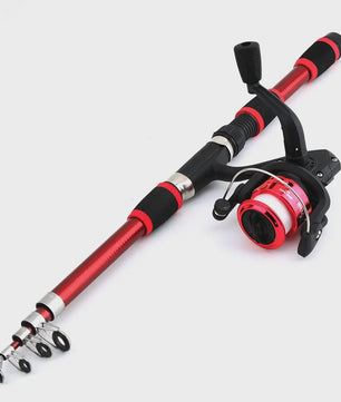 Telescopische Vishengel Set met Molen - Kinderen & Reizen