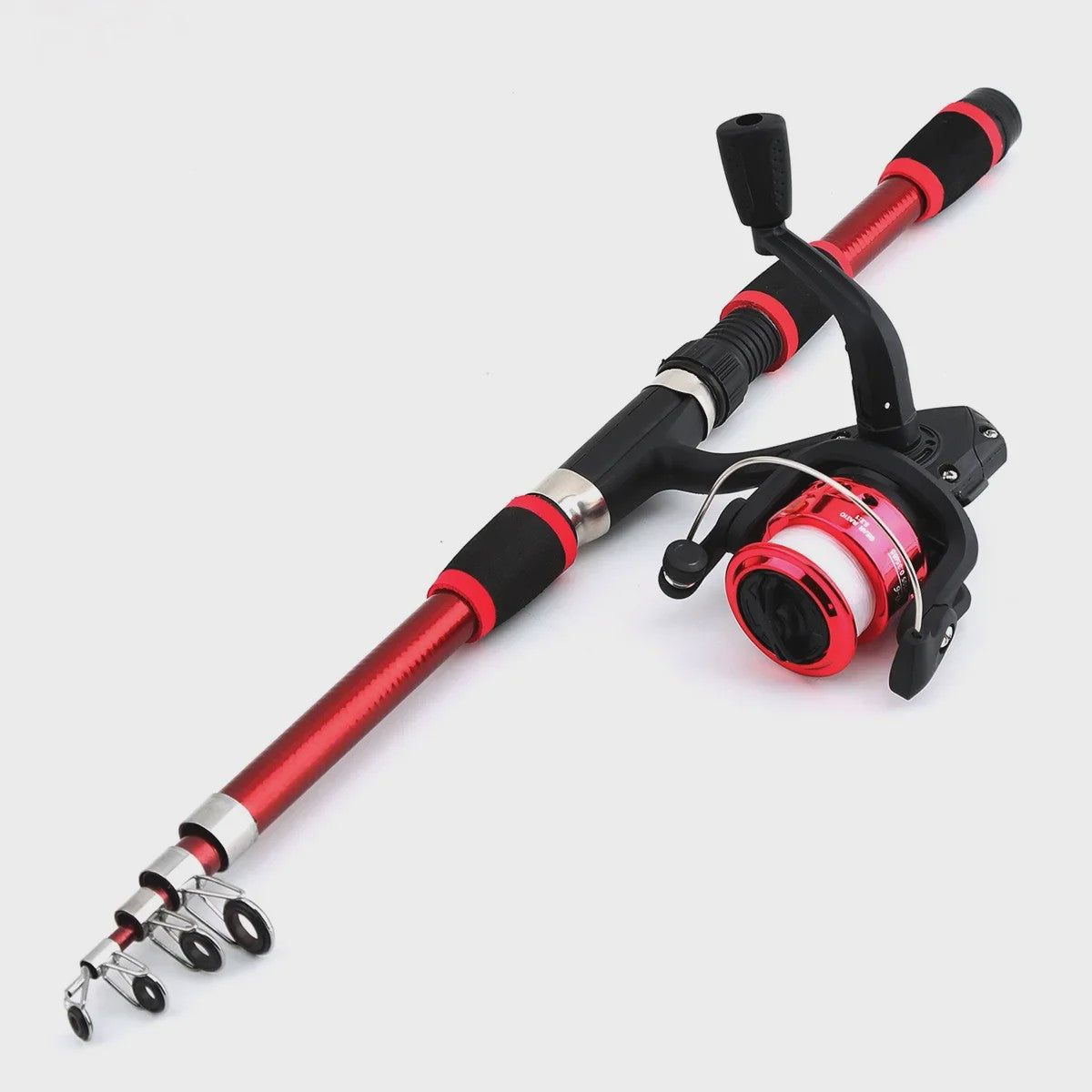 Telescopische Vishengel Set met Molen - Kinderen & Reizen