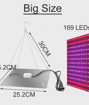 Full Spectrum LED Groeilamp voor Planten - Hydroponics & Binnenkweek
