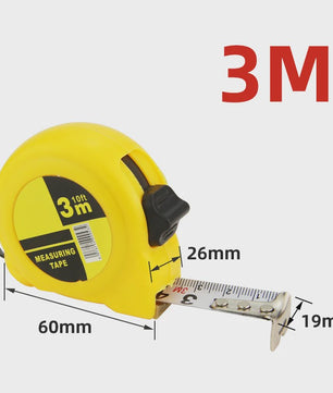 Robuuste Rolbandmaat 2M, 3M, 5M - Duurzaam ABS & Staal