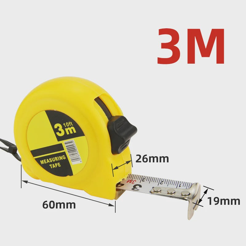 Robuuste Rolbandmaat 2M, 3M, 5M - Duurzaam ABS & Staal