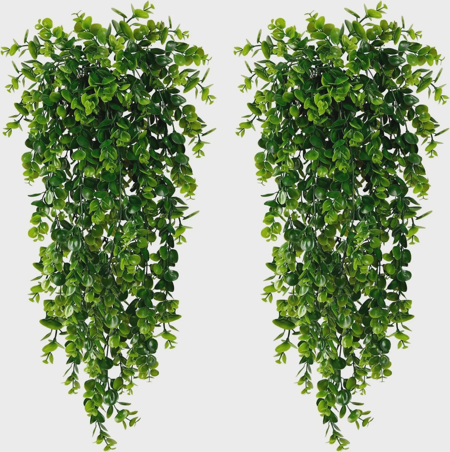 Kunst Hangplant Eucalyptus - UV-bestendig Plastic Groen voor Binnen & Buiten Decoratie