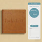 Mini Notitieboek PU Leer - Dagelijkse Planner & To-Do Lijst met Lint Bladwijzer