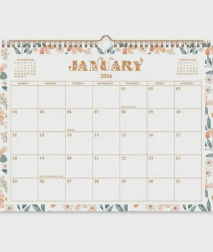Kalender 2026-2027: Wandkalender Maandplanner 18 Maanden (Jan '26 - Jun '27) - 14x11 Inch