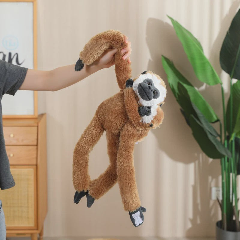 Lange Arm Aap, Luiaard, Orang-oetan & Lemur Pluche Speelgoed - Hangend Knuffel (50/70cm)